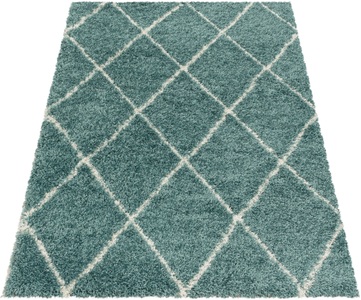 Ayyildiz Teppiche, Ayyildiz Teppiche Hochflor-Teppich »ALVOR 3401«, rechteckig, 50 mm Höhe, Wohnzimmer, Ayyildiz Teppiche Hochflor-Teppich »ALVOR 3401«, rechteckig, 50 mm Höhe, Shaggy, Langflor, Läufer, pflegeleicht, Wohnzimmer