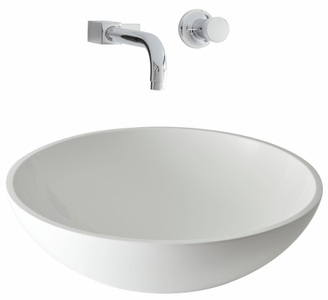 Guido Maria Kretschmer Home&Living, Guido Maria Kretschmer Home&Living Waschbecken »Como«, Aufsatzwaschbecken, 41 cm, Guido Maria Kretschmer Home&Living Waschbecken »Como«, Aufsatzwaschbecken, 41 cm