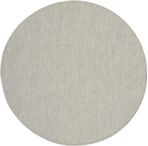 Nourison, Nourison Teppich »Positano«, rund, 5 mm Höhe, In- und Outdoor geeignet, Wohnzimmer, 