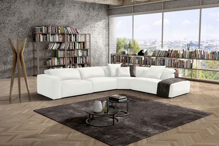 Egoitaliano, Egoitaliano Ecksofa »Beverly«, wahlweise mit elektrischer Relaxfunktion, inklusive Kopfteilverstellung, Egoitaliano Ecksofa »Beverly, extravangantes Designsofa mit erstklassigem Sitzkomfort«, wahlweise mit elektrischer Relaxfunktion, Kopfteilverstellung