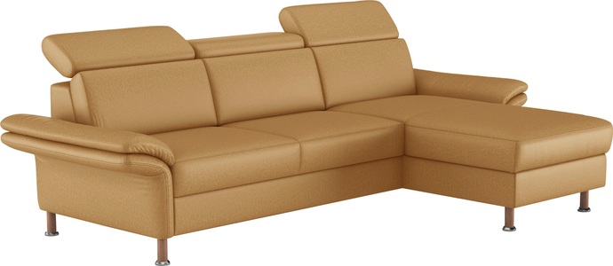 HOME AFFAIRE, Home affaire Ecksofa »Calypso L-Form« mit motorischen Funktionen im Sofa und Recamiere, Home affaire Ecksofa »Calypso L-Form« mit motorischen Funktionen im Sofa und Recamiere