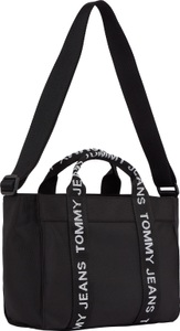 TOMMY JEANS, Shopping-bag Damen Schwarz ONE SIZE, 