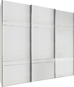 Wiemann, WIEMANN Schwebetürenschrank »Rialto«, WIEMANN Schwebetürenschrank »Rialto«, hochwertige Glasfront mit Querriegeln