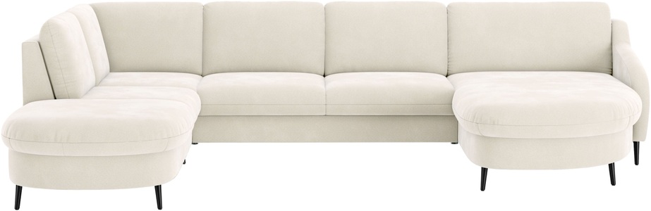 sit&more Wohnlandschaft »Soul U-Form«, wahlweise mit Bett und Bettkasten