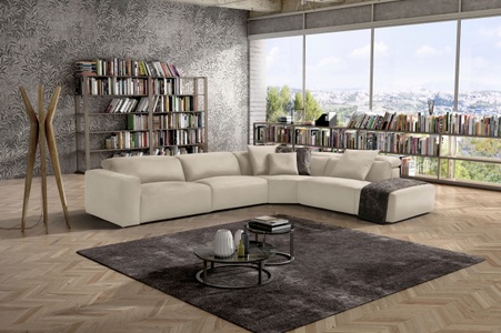 Egoitaliano, Egoitaliano Ecksofa »Beverly«, wahlweise mit elektrischer Relaxfunktion, inklusive Kopfteilverstellung, Egoitaliano Ecksofa »Beverly, extravangantes Designsofa mit erstklassigem Sitzkomfort«, wahlweise mit elektrischer Relaxfunktion, Kopfteilverstellung