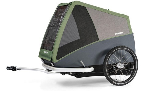Croozer, CROOZER Fahrradanhänger Dog XXL 2019 pine green, Croozer Hundeanhänger Dog