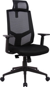 INOSIGN, INOSIGN Chefsessel »Netti«, Netzstoff, INOSIGN Chefsessel »Netti, Schreibtischstuhl, hochwertige ergonomische Ausstattung«, Netzstoff, Kopfstütze, Armlehnen & Rückenlehne verstellbar