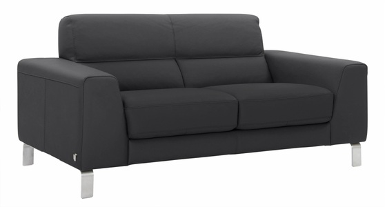 CALIA ITALIA, CALIA ITALIA 2-Sitzer »Simon«, in zwei Lederqualitäten, CALIA ITALIA 2-Sitzer »Simon, erstklassiger Sitzkomfort und tolles Design«, in zwei Lederqualitäten