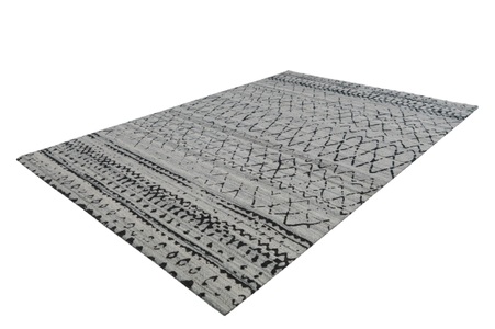 Kayoom Teppich »Phoenix 113«, rechteckig, Dezenter Jacquard-Teppich, Flachflor, Aus pflegeleichten Materialien