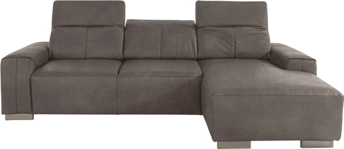 Cotta, COTTA Sofa, mit Kopfteilverstellung, 