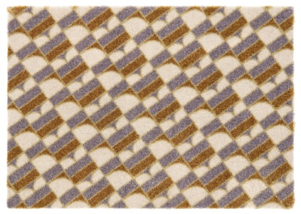 ELLE DECOR, Fussmatte, »Monogram«, ELLE Decor, rechteckig, Höhe 7 mm, maschinell getuftet, 