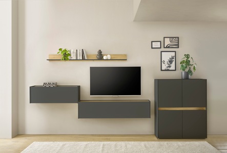 INOSIGN Büromöbel-Set »CiTY/GiRON«, (Set, 4 St.), Wandsekretär, Home Office