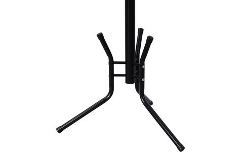 SONGMICS, Songmics - stabil metall Kleiderständer Garderobenständer Garderobe höhe ca. 176 cm schwarz RCR17B, SONGMICS Garderobenständer »8 Haken«