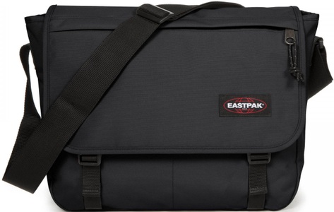 EASTPAK, Eastpak Delegate+ Umhängetasche in Black, Eastpak - Messenger Bag, 30.5CM, Black