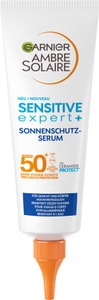 Garnier, Ambre Solaire - Sensitive Advanced Body Serum, GARNIER AMBRE SOLAIRE Sensitive expert+ Sonnenschutzserum UVP 50+(125ml)
