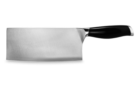 undefined, Hackmesser »18 cm Schwarz«, (1 tlg.), Ken Hom KH511 Hackmesser 18cm, Edelstahl