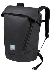 Jack Wolfskin, Jack Wolfskin Cityrucksack »MAINKAI ROLLTOP«, Jack Wolfskin Rucksack mit Laptop-Fach Mainkai Rolltop one size phantom phantom