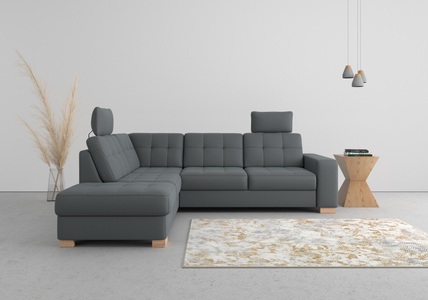 sit&more Ecksofa, wahlweise mit Bettfunktion und Bettkasten