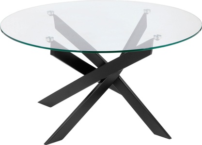 LEONIQUE, Leonique Couchtisch »Luzie«, in modernem Design, Glastisch, Leonique Couchtisch »Luzie«, in modernem Design, Glastisch