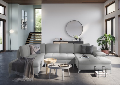 sit&more Wohnlandschaft, mit Recamiere, wahlweise mit Bettfunktion und Bettkasten