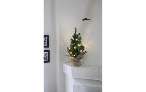 Best Season, LED-Tannenbaum Tree im Jute-Sack, Parforce Traditional Hunting Künstlicher Weihnachtsbaum »Toppy 10 LED, 45 cm«