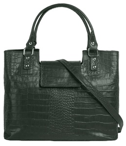 CLUTY, Cluty Henkeltasche, (1 tlg.), echt Leder, Made in Italy, Cluty Henkeltasche, echt Leder, Made in Italy