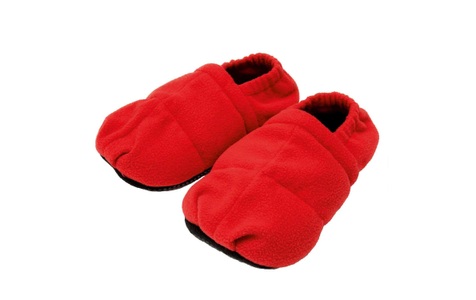 Sissel, SISSEL Linum Relax Comfort S/M rot (1 Paar), Sissel Fusswärmer Linum Relax Comfort Grösse S/M (1 Paar)