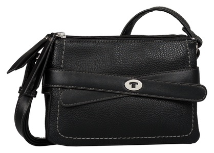 Tom Tailor, TOM TAILOR Mini Bag »LILLY Cross bag XS«, mit 2 Hauptfächer, TOM TAILOR Umhängetasche »Lilly«, aus weichem Lederimitat mit filigranem Logoplättchen und groben Nähten