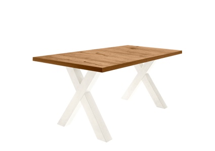 MÄUSBACHER, Mäusbacher Esstisch »Mister«, mit Auszug (160-210 cm), Gestell in X-Form, 