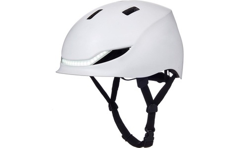 Lumos, Lumos Velohelm Street - White, Lumos STREET Velohelm weiss