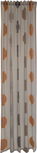 HOMING, HOMING Vorhang »Kaleo«, (1 St.), Vorhang mit verdeckten Schlaufen Kaleo weiss/grau 140x245cm, HOMING Vorhang »Kaleo«, (1 St.), Vorhang mit verdeckten Schlaufen Kaleo weiss/grau 140x245cm