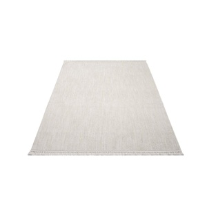 Carpet City Teppich »CLASICO 0052«, rechteckig, Kurzflor, Fransen, Meliert, Boho-Stil, Wohnzimmer