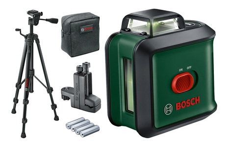 Bosch, Bosch Linienlaser UniversalLevel 360, Bosch Linienlaser UniversalLevel 360 + TT 150 + MM3 UNI 12 m