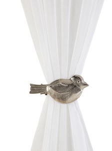 undefined, Raffhalter in silberfarben von heine home, heine home Raffhalter