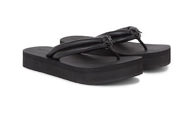 Calvin Klein, Calvin Klein Zehentrenner »FLOANA 1L«, für Strand- und Badeausflüge geeignet, 