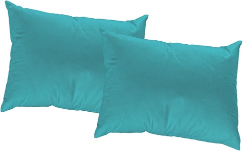 Adam elements, Adam Elements - ADAM - Kissenbezug Uni Collection 60 cm x 40 cm, Türkis, Adam Dekokissen »Uni Collection«, im Uni Design, Kissenhülle ohne Füllung, 1 Stück