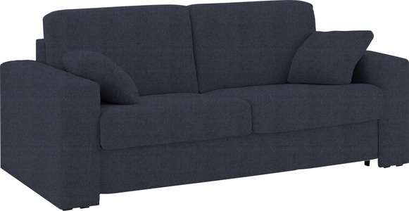 HOME AFFAIRE, Home affaire Schlafsofa »Roma«, Dauerschlaffunktion, mit Unterfederung, Lattenrost und echter Matratze. Zum Ausfalten in hoher Qualität, in 2 Breiten, Home affaire Schlafsofa »Roma Matratzenhöhe 14 cm«, Dauerschlaffunktion, mit Unterfederung, Lattenrost, Matratze
