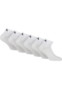 Fila Kurzsocken, (6 Paar), mit verstärkter Ferse