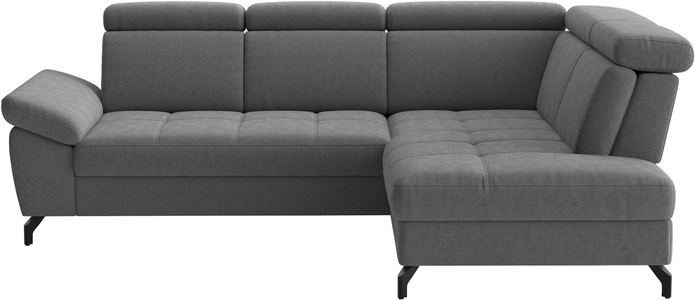 Sit & More, sit&more Ecksofa "Vanity" Inkl.Sitz-,Kopf-und Armteilverstellung