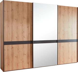 Wiemann, WIEMANN Schwebetürenschrank »Rialto«, WIEMANN Schwebetürenschrank »Rialto«, hochwertige Dekorfront mit Spiegeltür