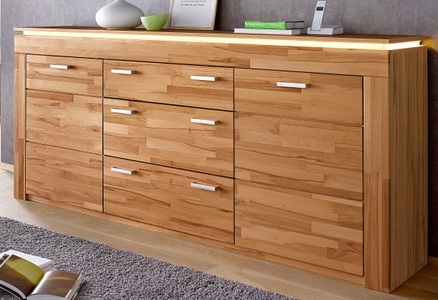 undefined, Sideboard, Breite 222 cm, VOGL Möbelfabrik Sideboard, Breite 222 cm