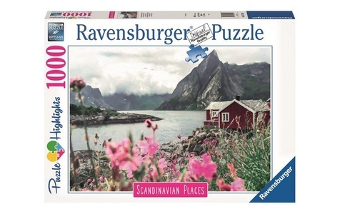 Ravensburger Verlag, Ravensburger Puzzle Scandinavian Places 16740 - Reine, Lofoten, Norwegen -Puzzle für Erwachsene und Kinder ab 14 Jahren, Ravensburger Puzzle »Puzzle Reine, Lofoten,«, (1000 tlg.)