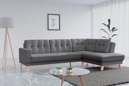SIT&MORE, sit&more Ecksofa, wahlweise mit Kippfunktion und Bettkasten, sit&more Ecksofa »Lavida L-Form«, wahlweise mit Kippfunktion und Bettkasten