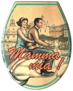 ADOB, ADOB WC-Sitz »Mamma Mia«, mit Absenkautomatik, ADOB WC-Sitz »Mamma Mia«, mit Absenkautomatik