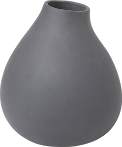 Blomus, BLOMUS Dekovase »NONA«, BLOMUS Dekovase »NONA, aus Porzellan«, (1 St.), Vase in aussergewöhnlicher Form, Höhe ca. 17 cm