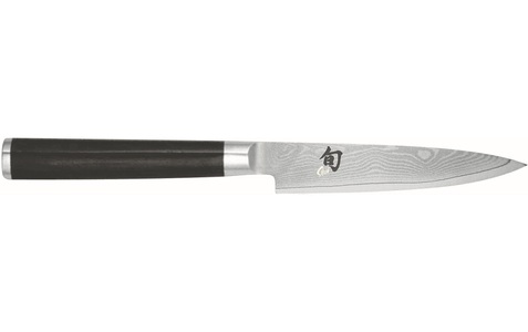 Kai, Kai Shun Allzweckmesser, 10 cm, KAI Kochmesser, (1 tlg.), Holz: Pakka (Japan)