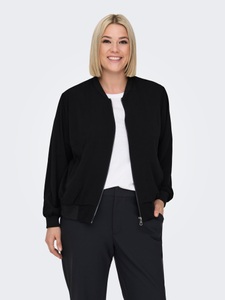 ONLY Carmakoma, ONLY CARMAKOMA Bomberjacke »CARLUX LIFE LS BOMBER JACKET NOOS«, ONLY CARMAKOMA Bomberjacke »CARLUX LIFE LS BOMBER JACKET NOOS« Materialmix, regular fit