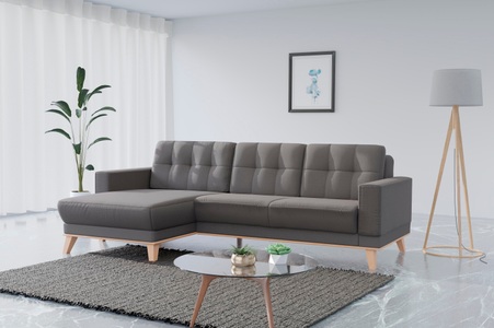 SIT&MORE, sit&more Ecksofa, wahlweise mit Kippfunktion und Bettkasten, sit&more Ecksofa »Lavida L-Form«, wahlweise mit Kippfunktion und Bettkasten