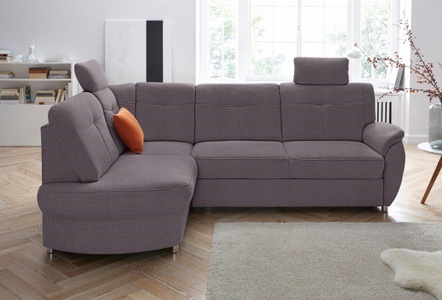 SIT&MORE, sit&more Ecksofa, sit&more Ecksofa »Sonoma L-Form«, wahlweise mit Bettfunktion und Bettkasten