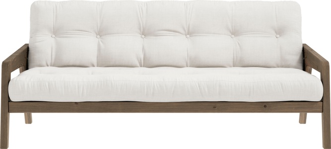 Karup Design Schlafsofa »Grab«, Mit Holzstruktur, inkl. Futonmatratze, Liegefläche 130x190 cm